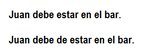 juan y el bar
